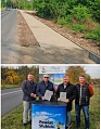 Budowa ścieżki pieszo-rowerowej z Gajca do granicy gminy Rzepin idzie zgodnie z planem